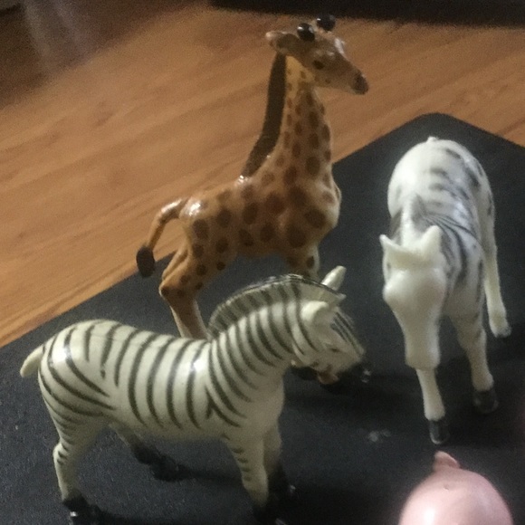 Vintage African Zebra,Giraffe And barnyard Animals - Picture 8 of 8